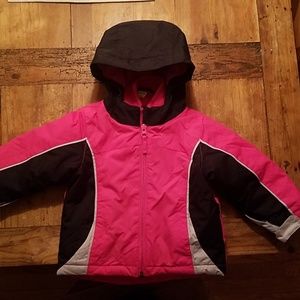 Girls Toddler 3 in 1 winter coat